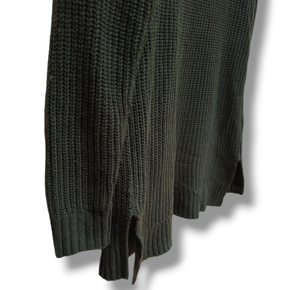 PINK ROSE Women's Army Green Emoji Knit Cardigan - Picture 7 of 16